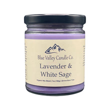 Load image into Gallery viewer, Lavender & White Sage Organic Candle