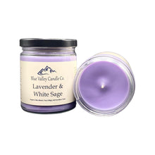 Load image into Gallery viewer, Lavender & White Sage Organic Candle