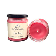 Load image into Gallery viewer, Red Rose Organic Candle