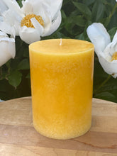 Load image into Gallery viewer, Lemongrass Pillar Candle
