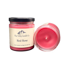 Load image into Gallery viewer, Red Rose Organic Candle
